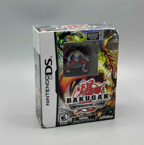 Bakugan Defenders of the Core Limited Edition Nintendo DS Preyas Diablo Figure