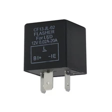 Turn Signal Hazard LED Flasher Relay CF13 3Pin No Fast Hyper-flash Blinker 3-pin