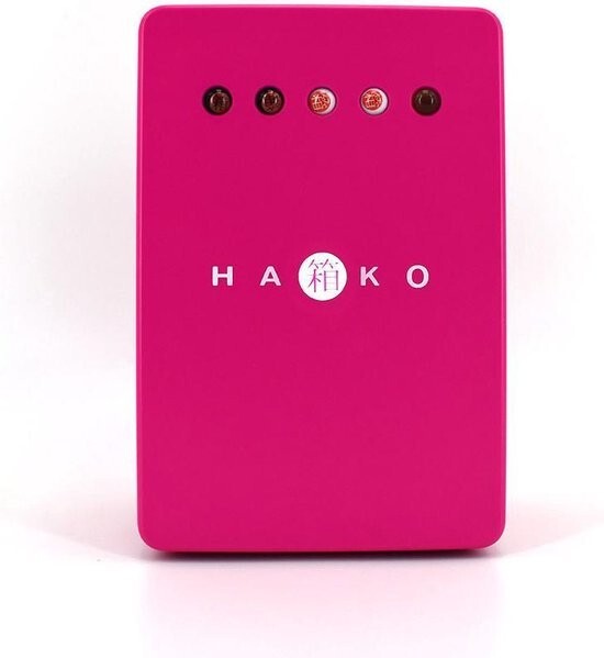 HAKO BOX STRATEGY BRAIN TEASER LOGICAL THINKING GAME LABYRYNTH (ROSE) BRAND NEW!