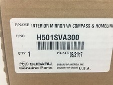 Subaru Auto Dimming Mirror Compass Homelink Brz Wrx Sti Oem H501sva301 2017-21
