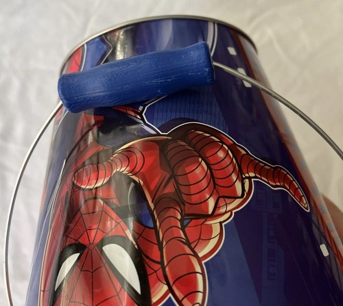 SPIDER-MAN Tin Pail, Bucket, Sand Pail, 7x8 - Picture 5 of 5
