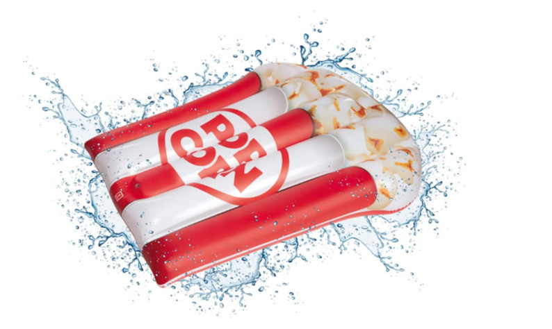 Colchoneta Hinchable con cojín integrado para piscina o playa intex