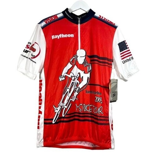 Camiseta deportiva clásica unisex de ciclismo Sugoi talla XL Santa Bárbara 2005 MS Bike Tour - Imagen 14 de 16