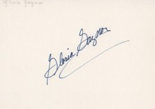 Gloria Gaynor Autogramm signed 10x15 cm Karteikarte 