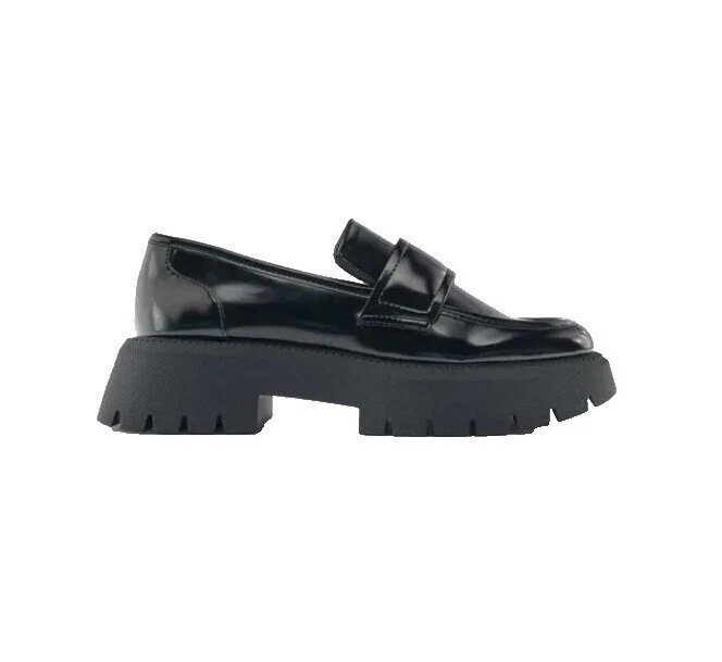 Zara Patent Leather Flats for Women