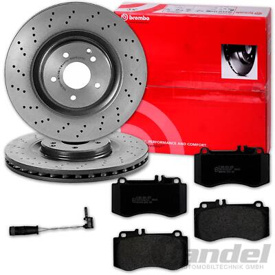 brembo BREMSSCHEIBEN 344mm + BELÄGE VORNE passend für MERCEDES CLS C218 X218