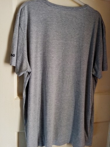 T Shirt Urban Visions XL Grey Graphic Logo Print Design Pre Loved Tom Tailor - Picture 14 of 24