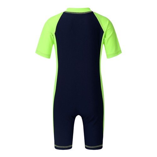 Unisex Kids Rompers Wetsuit Jumpsuit Short Sleeves Bodysuit Bathing Costume - Picture 41 of 62