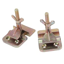 2pcs/set Silk Screen Printing Metal Hinge Clamp DIY Hobby Tool