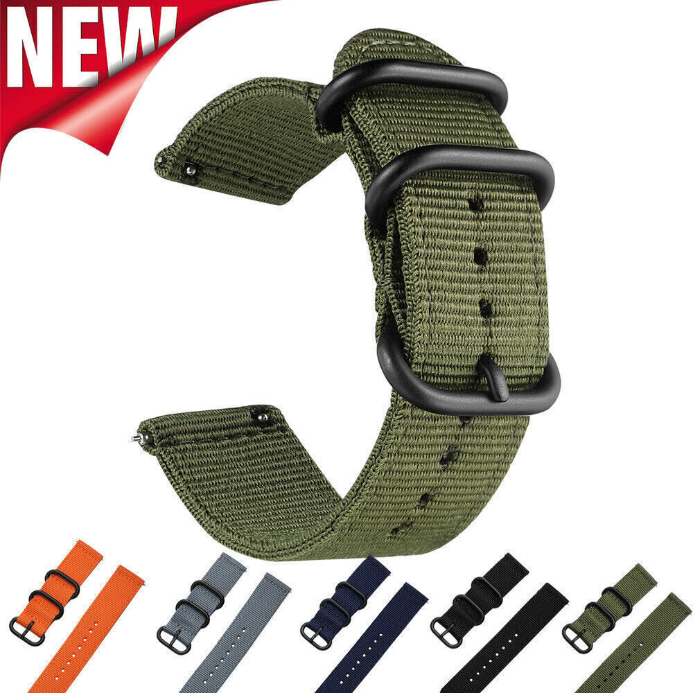 Nylon Watch Band Strap For Seiko SNK805 SNK807 SNK809 SNK803 4K11JZ 18mm