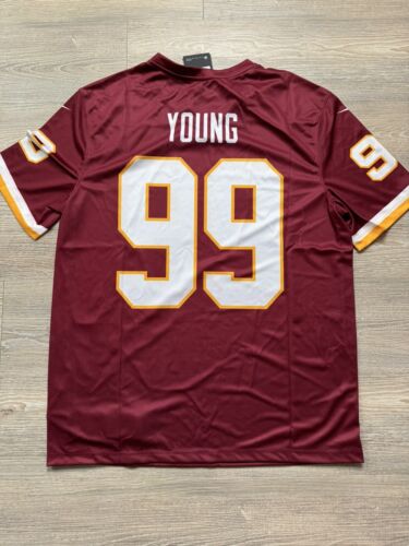 New Chase Young Washington Jersey Nike Men’s Medium NFL Commanders Redskins - Picture 1 of 2