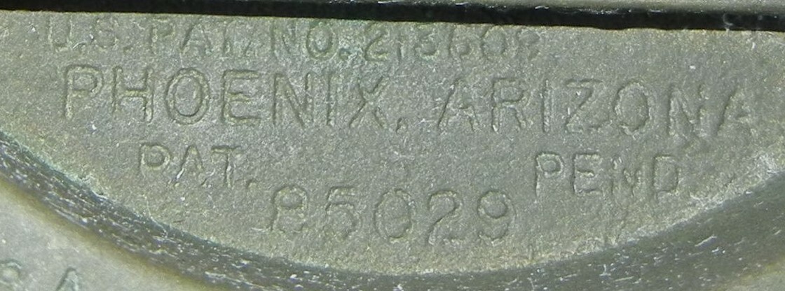 1) VINTAGE PING KARSTEN - MANGANESE BRONZE - PATENT PENDING