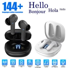 Translator Earbuds 144 Languages Two Way Real Time Online Translation Earphones