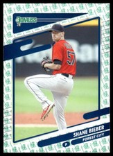 2021 Donruss #183b Shane Bieber 
