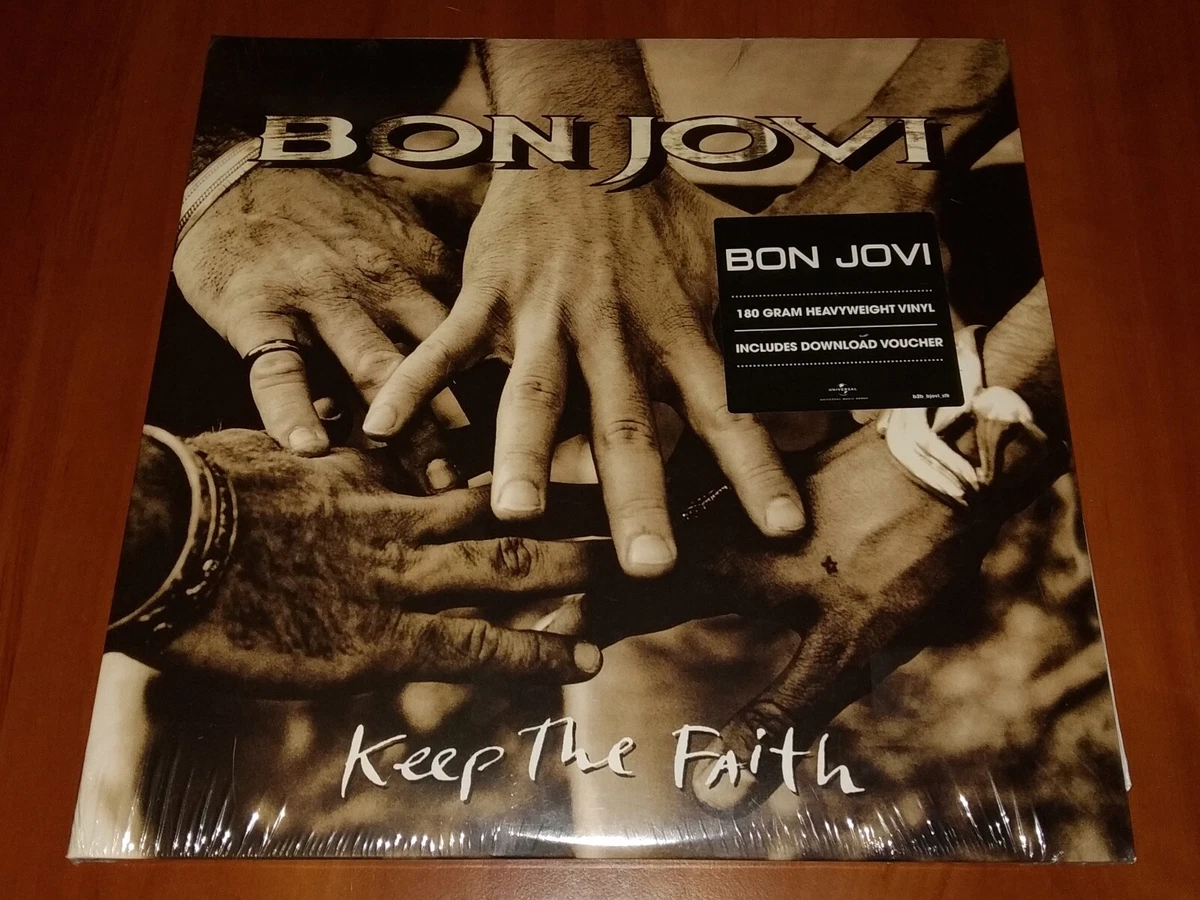 BON JOVI KEEP THE FAITH 2x LP *RARE* GATEFOLD REMASTERED 180g EU.