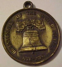1976 Bicentennial Medal With The Liberty Bell And Great Seal Of The U. S. A.