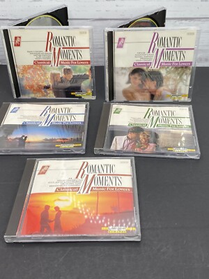 Romantic Moments Classical Music For Lovers  CDs Mozart, Bach, Beethoven