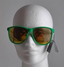 Fashion Green Rim White Bow Design Sunglasses Micro Fiber Cover And Cleaning