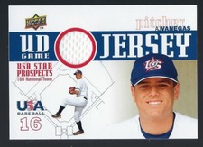 2009 Upper Deck Signature Stars USA Star Prospects Jersey AJ Vanegas