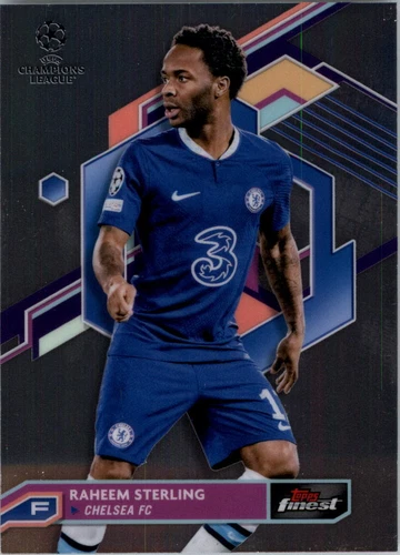 2022-23 Topps Finest UEFA Club Competitions Raheem Sterling #88
