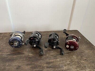 Abu Garcia Ambassadeur 5500 C3 2-Speed Autoshift Baitcasting Reel Daiwa Lot  Of 4 