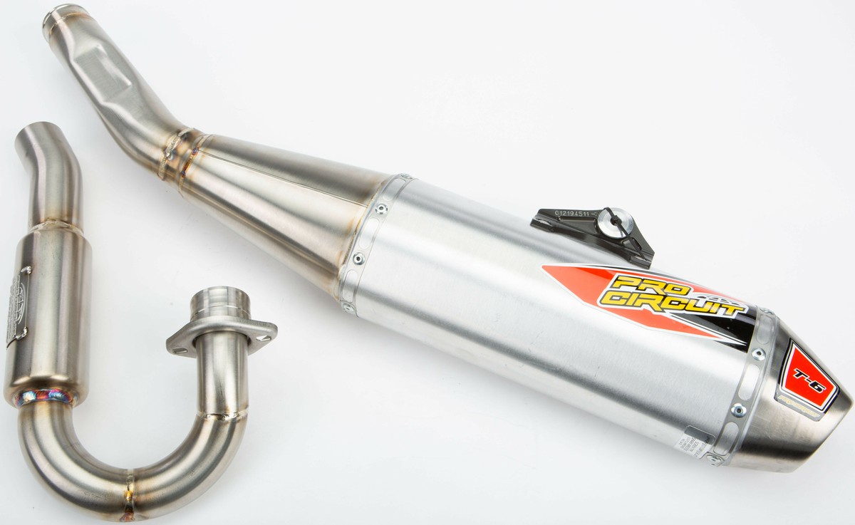 Pro Circuit T-6 Stainless Full Exhaust System Kawasaki KX450F 19