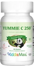 Maxi Health KiddieMax Childrens Yummie C 250 (Vitamin C) Chewable Cherry Flavor