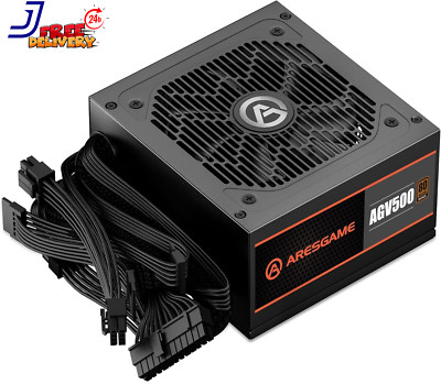 AGV Series 500W Power Supply 80 plus Bronze Certified, Non Modular Power Supply
