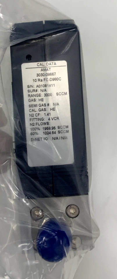 Aera TC FC-D980C Mass Flow Controller - Image 4 of 4