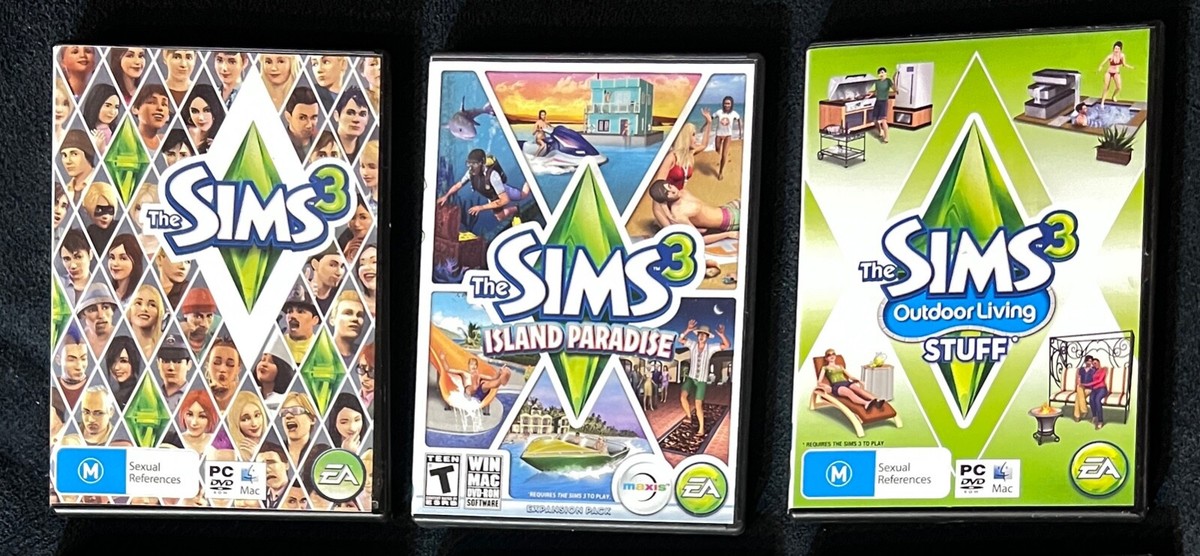 The Sims 3 with 5 Expansion Packs & 3 Stuff Packs: Total Lot