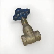 Nibco T-113 2-Port Stem Gate Valve Bronze 1/2' Threaded Non Rising NL0J006