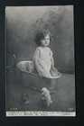 Antique 1908 Fantasy Postcard - Little Girl