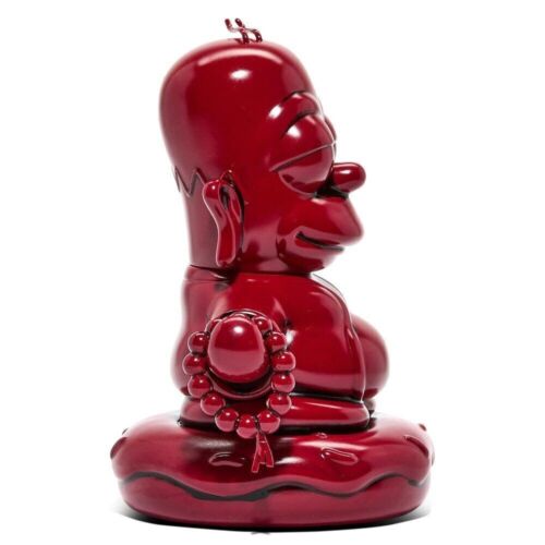 The Simpsons Red Vermilion Homer Buddha 7" Vinyl Figure by Kidrobot NEW Sealed - Picture 13 of 14