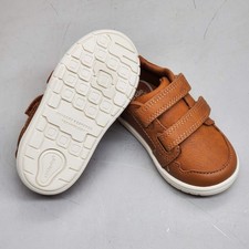 STRIDE RITE SRT Alfredo Sneaker Shoes Toddler SZ 10.5M Tan BB044901