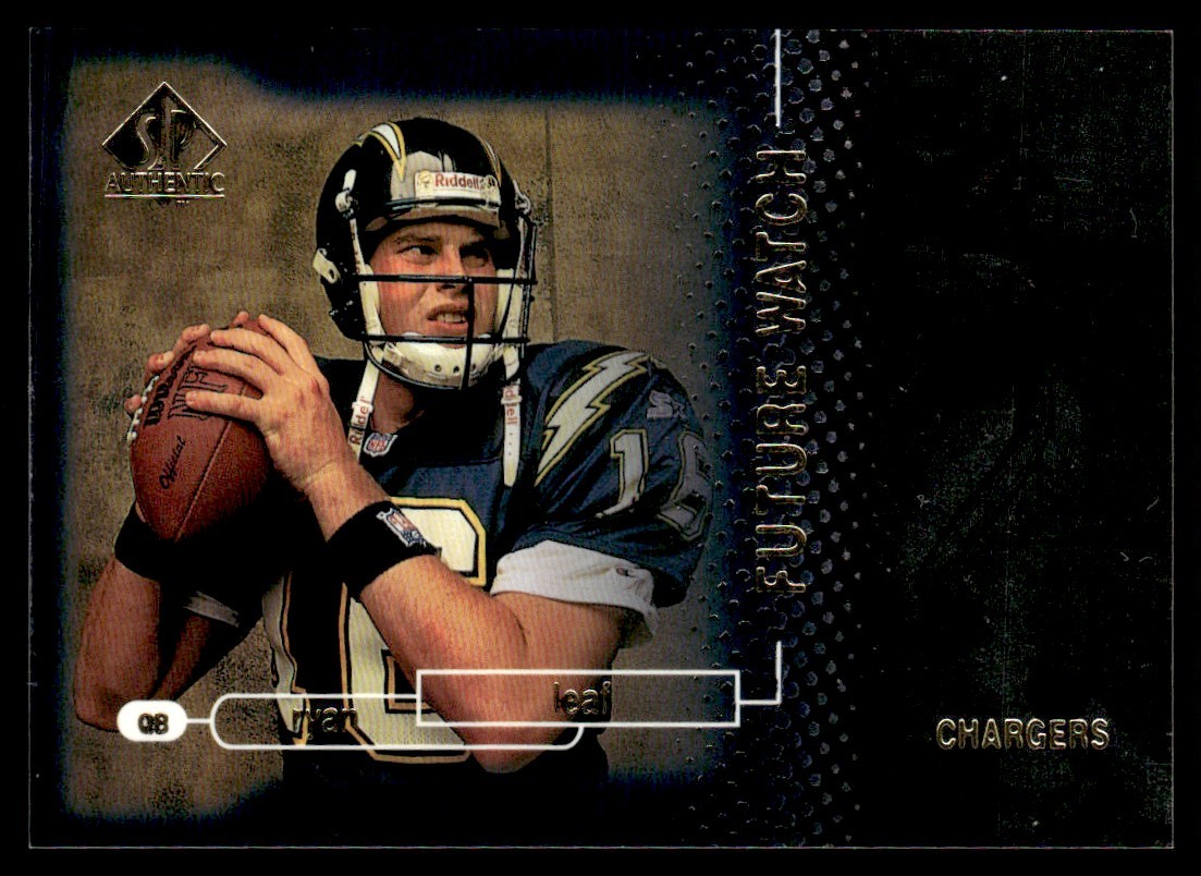 1998 SP Authentic Future Watch Die Cut Ryan Leaf RC 839/2000 #26