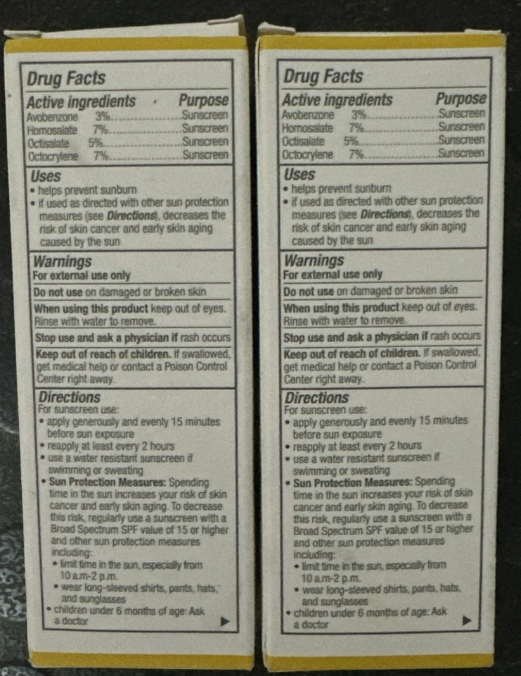 Protector solar Kiehls Better Screen UV SPF50+ 1,7 oz tamaño completo ver caja. Juego de 2 Foto 3 de 4