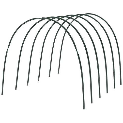Garden Hoops, DIY Greenhouse Hoops for Raised Beds, Row Cover, Garden Netting...