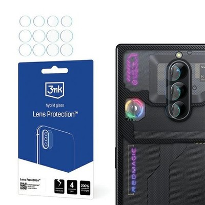Hybriertes Glas für das Kameraobjektiv 3MK Lens Protect Nubia Red Magic 8 Pro / 