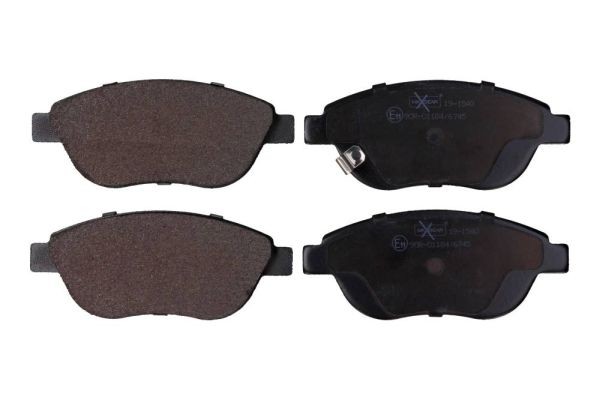 Maxgear 19-1540 Bremsbelagsatz, Scheibenbremse Passend FüR Fiat Opel-image