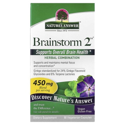 Brainstorm 2 , Herbal Combination, 90 Vegetarian Capsules