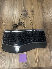 USED Microsoft Natural Ergonomic Keyboard 4000 v1.0 KU-0462 USB Wired