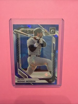 2026 Donruss Baseball Reggie Jackson #17 Blue /15 Bookend Rare