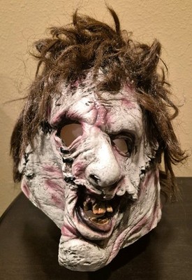 Leatherface 2003 Rubies Mask, Texas Chainsaw Massacre, Halloween, Horror