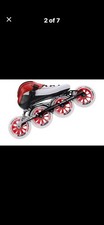 Size 11 1/2 Inline Speed Skates Adult for Mens Womens, Professional Racing