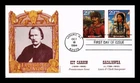 DR JIM STAMPS US COVER KIT CARSON AND SACAJAWEA LEGENDS OF THE WEST FDC COMBO