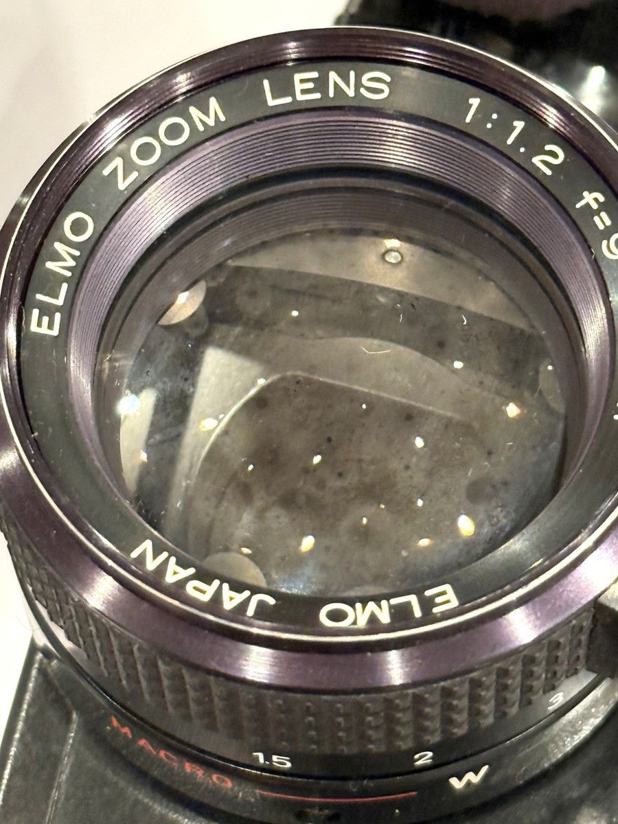 EXC5] Elmo Super 8 sound 350sl Macro vintage movie camera