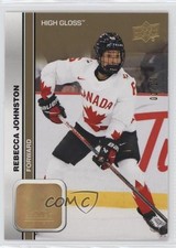 2023 Team Canada Juniors Women's WC High Gloss 1/10 Rebecca Johnston #51 h1x