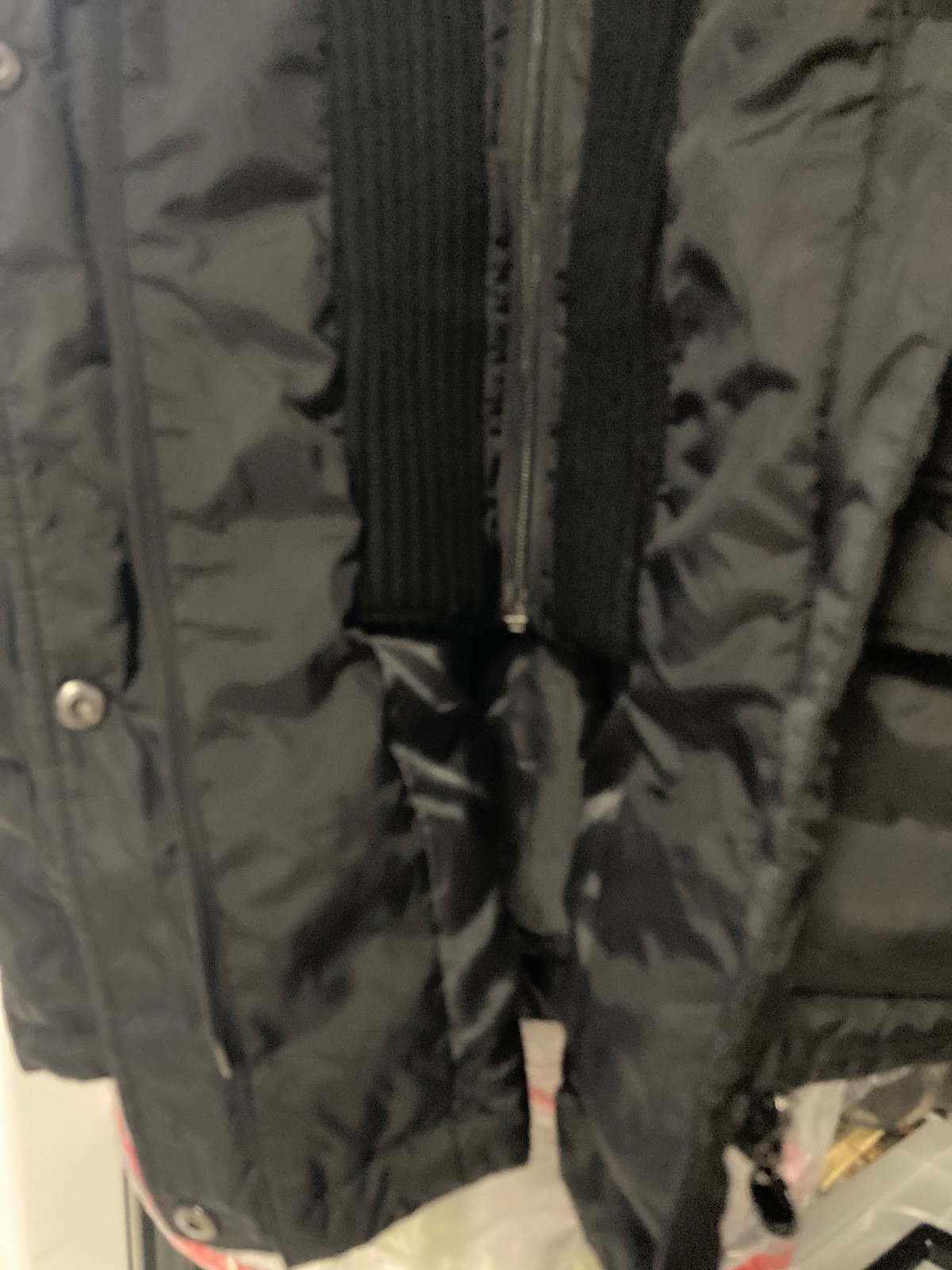 Women authentic vintage Calvin Klein XL black jacket image 4