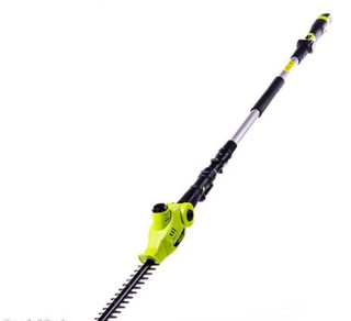 Garden 12V Telescopic Long Reach Hedge Trimmer with Battery & Charger