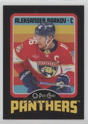 2024-25 O-Pee-Chee Retro Black Border 46/100 Aleksander Barkov #161 2vh
